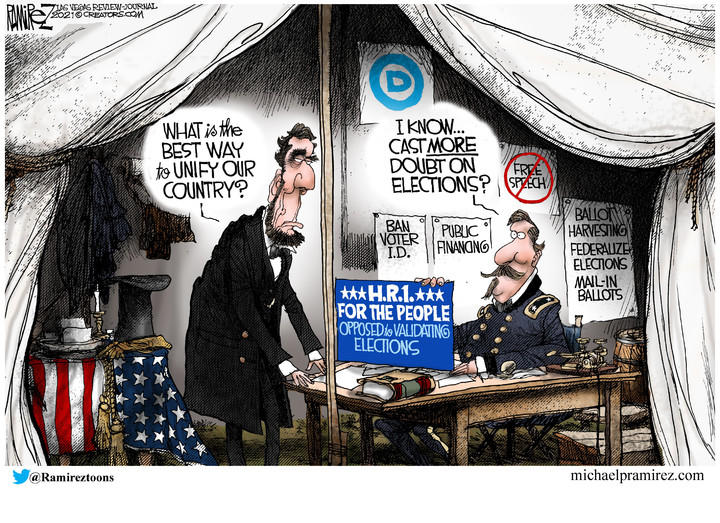 Michael Ramirez — March 5, 2021