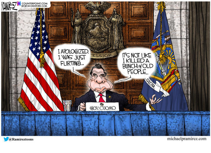 Michael Ramirez — March 6, 2021