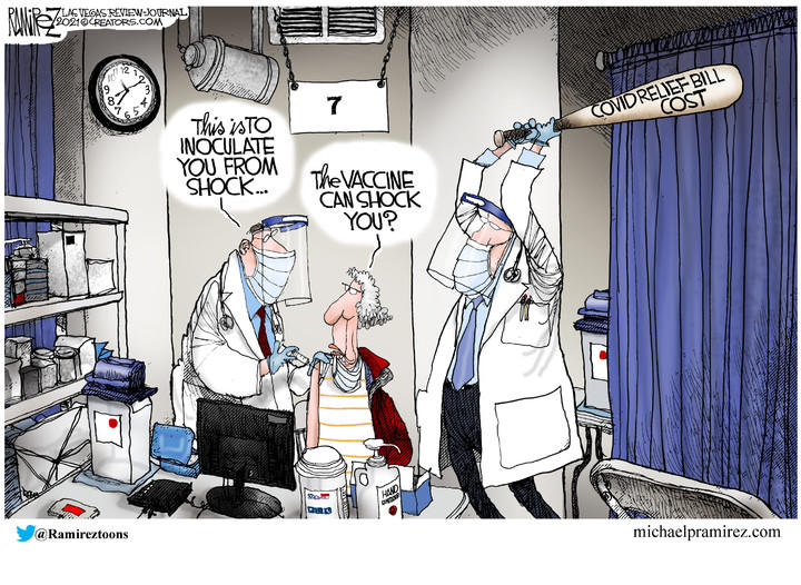 Michael Ramirez — March 10, 2021