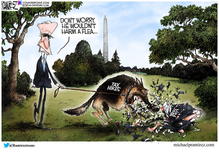 Michael Ramirez — April 5, 2021