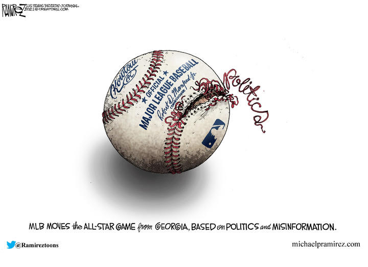 Michael Ramirez — April 6, 2021