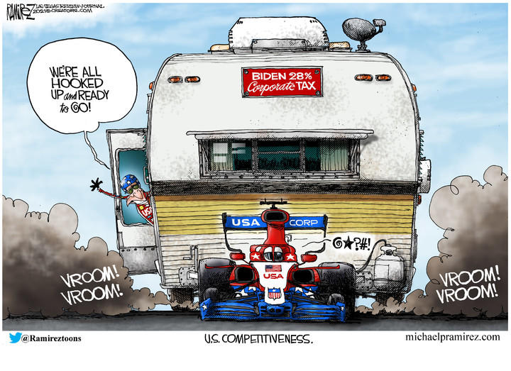 Michael Ramirez — April 7, 2021