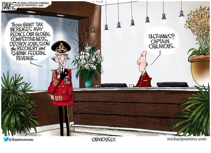 Michael Ramirez — May 5, 2021