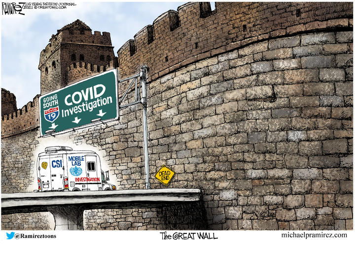 Michael Ramirez — May 25, 2021