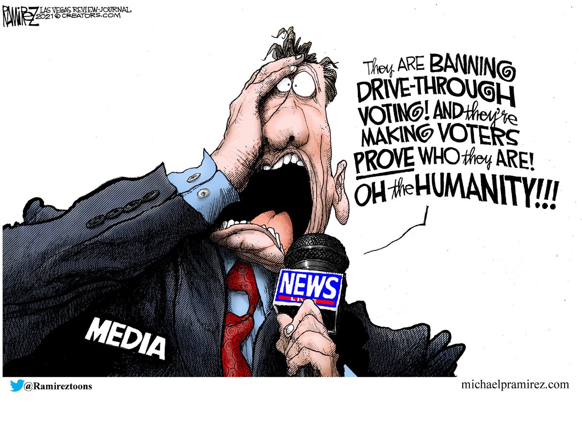 Michael Ramirez — June 7, 2021