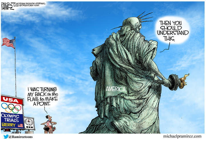 Michael Ramirez — July 1, 2021