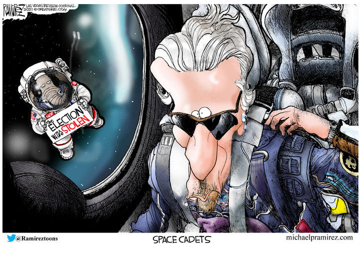 Michael Ramirez — July 14, 2021