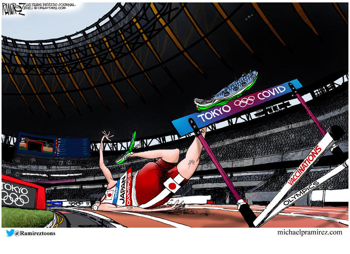 Michael Ramirez — July 20, 2021