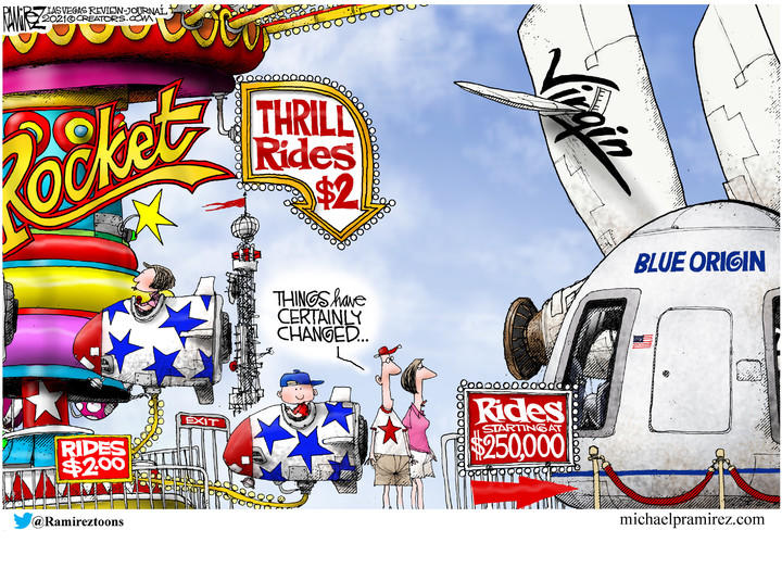 Michael Ramirez — July 26, 2021