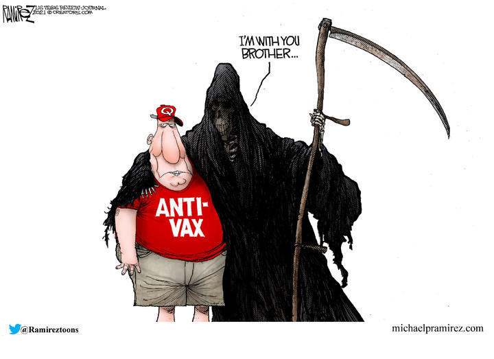Michael Ramirez — July 30, 2021