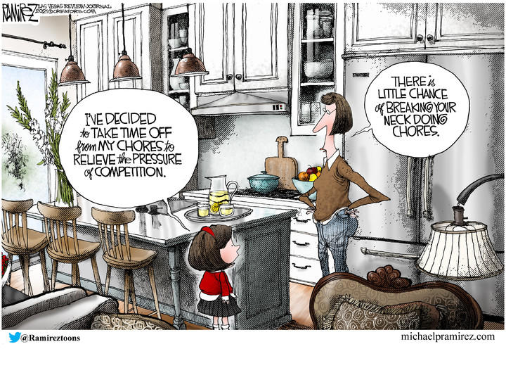 Michael Ramirez — August 1, 2021