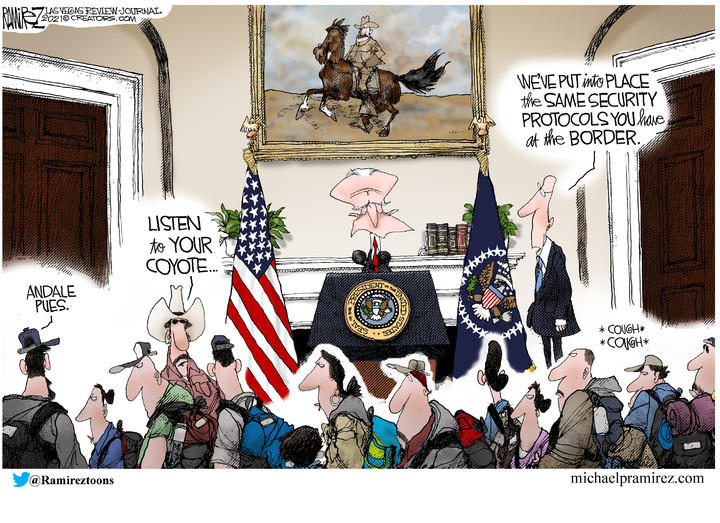 Michael Ramirez — August 8, 2021