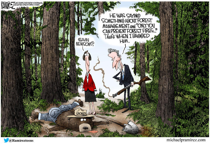 Michael Ramirez — August 10, 2021
