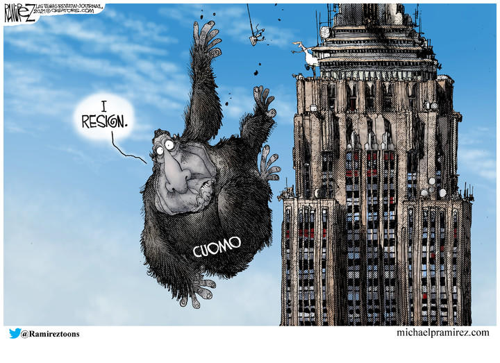 Michael Ramirez — August 11, 2021
