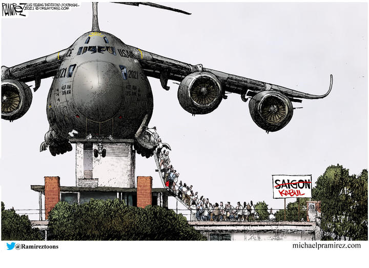 Michael Ramirez — August 17, 2021