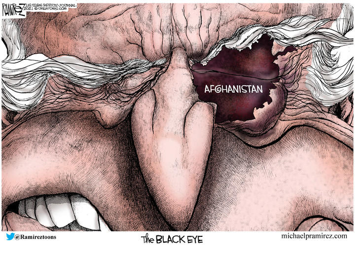 Michael Ramirez — August 18, 2021