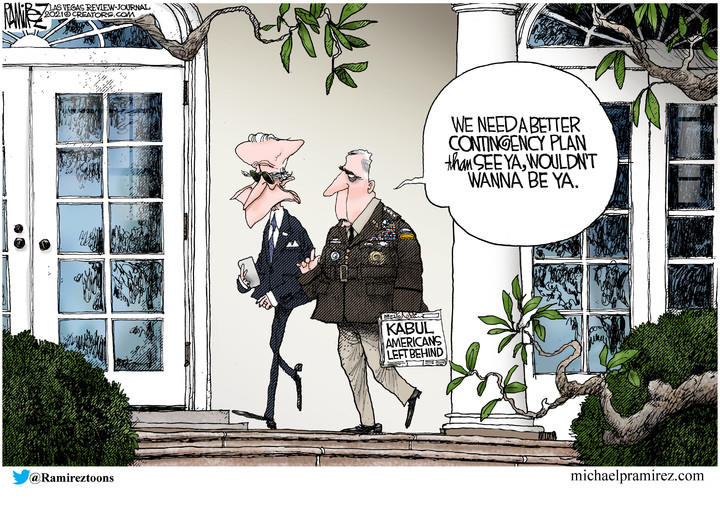 Michael Ramirez — August 31, 2021
