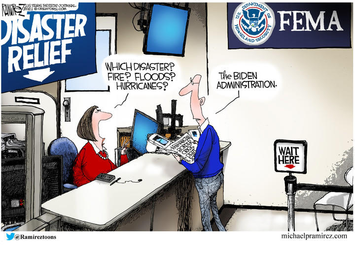 Michael Ramirez — September 8, 2021