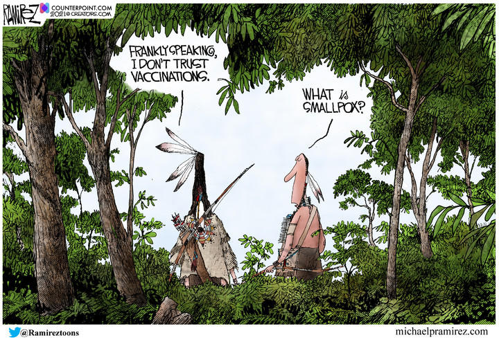 Michael Ramirez — September 12, 2021
