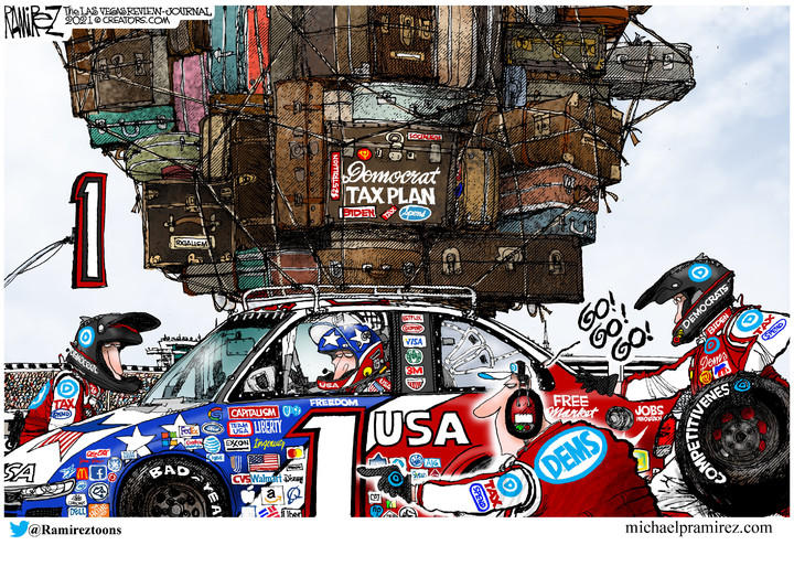 Michael Ramirez — September 15, 2021