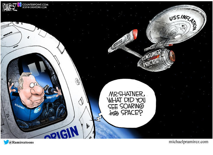 Michael Ramirez — October 15, 2021