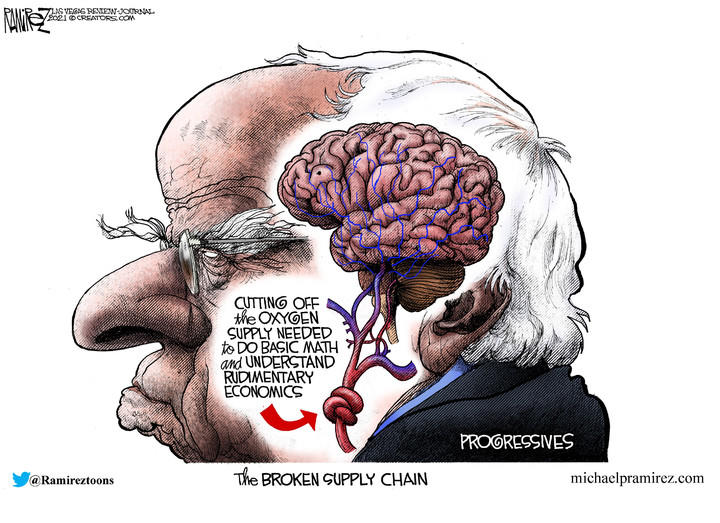 Michael Ramirez — October 21, 2021