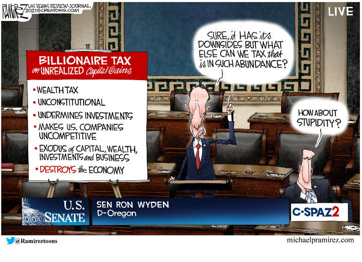Michael Ramirez — October 28, 2021