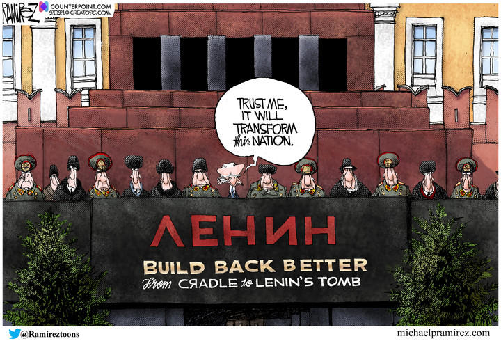 Michael Ramirez — November 5, 2021