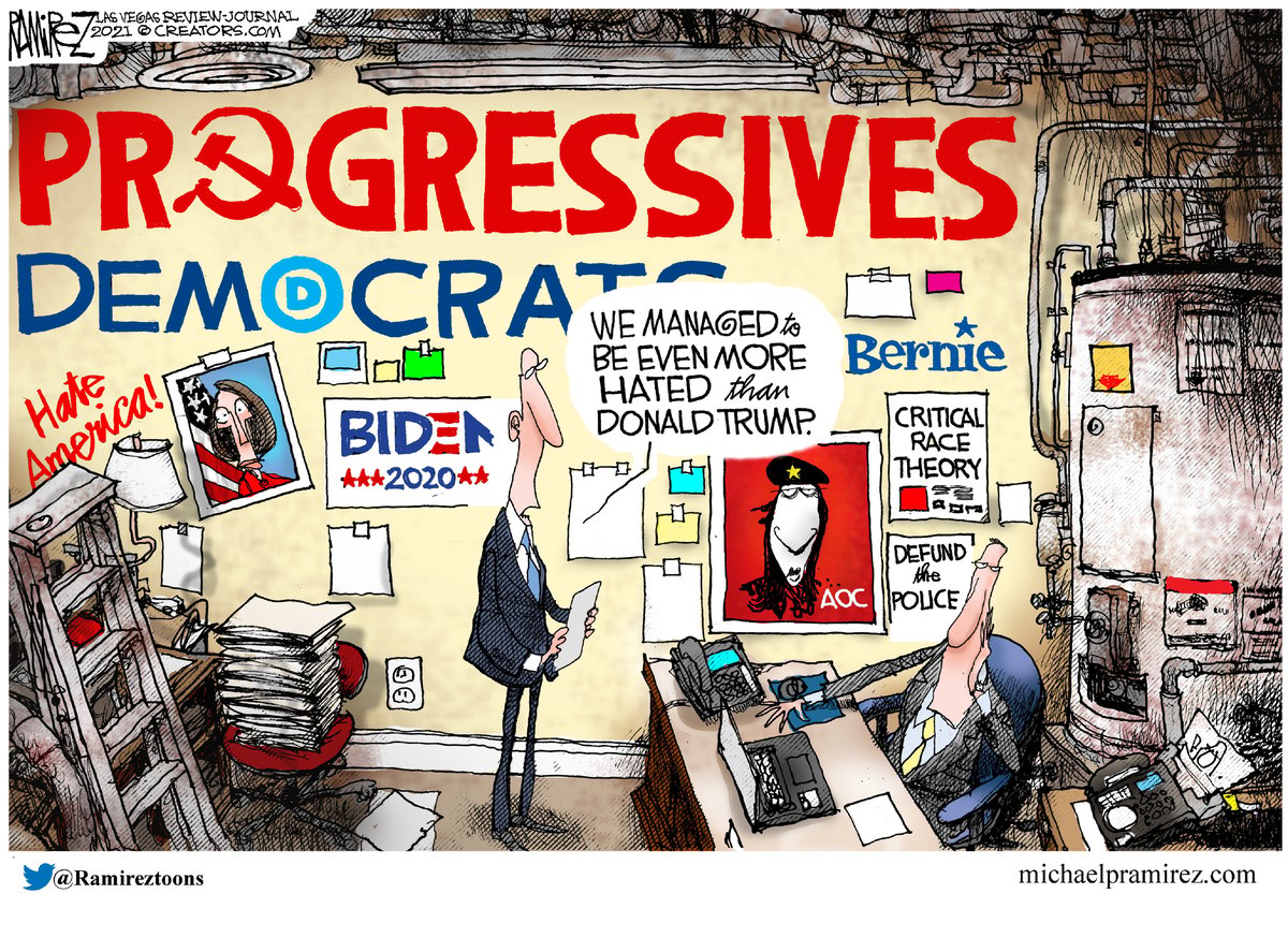 Michael Ramirez — November 7, 2021