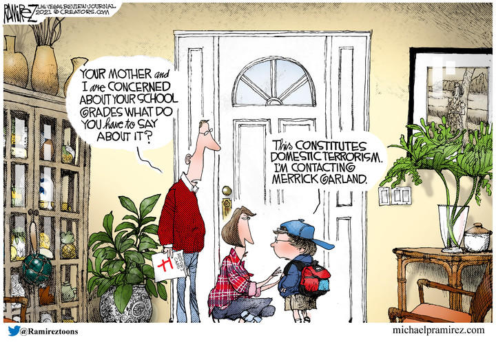 Michael Ramirez — November 9, 2021