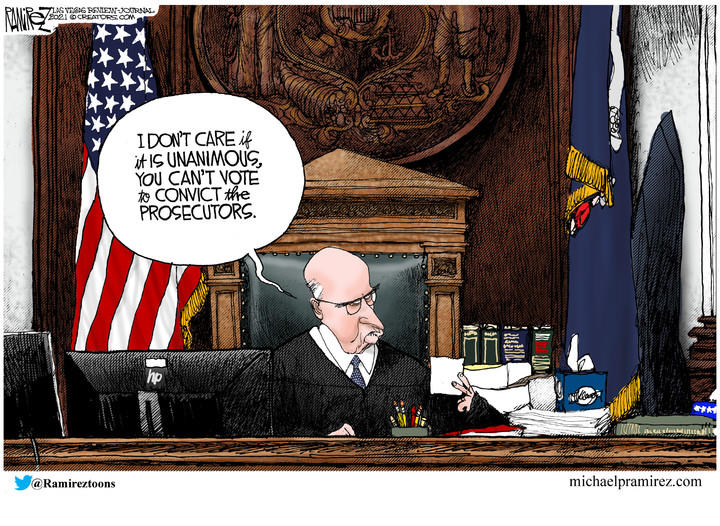 Michael Ramirez — November 17, 2021