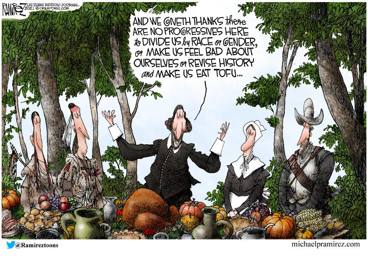 Michael Ramirez — November 25, 2021