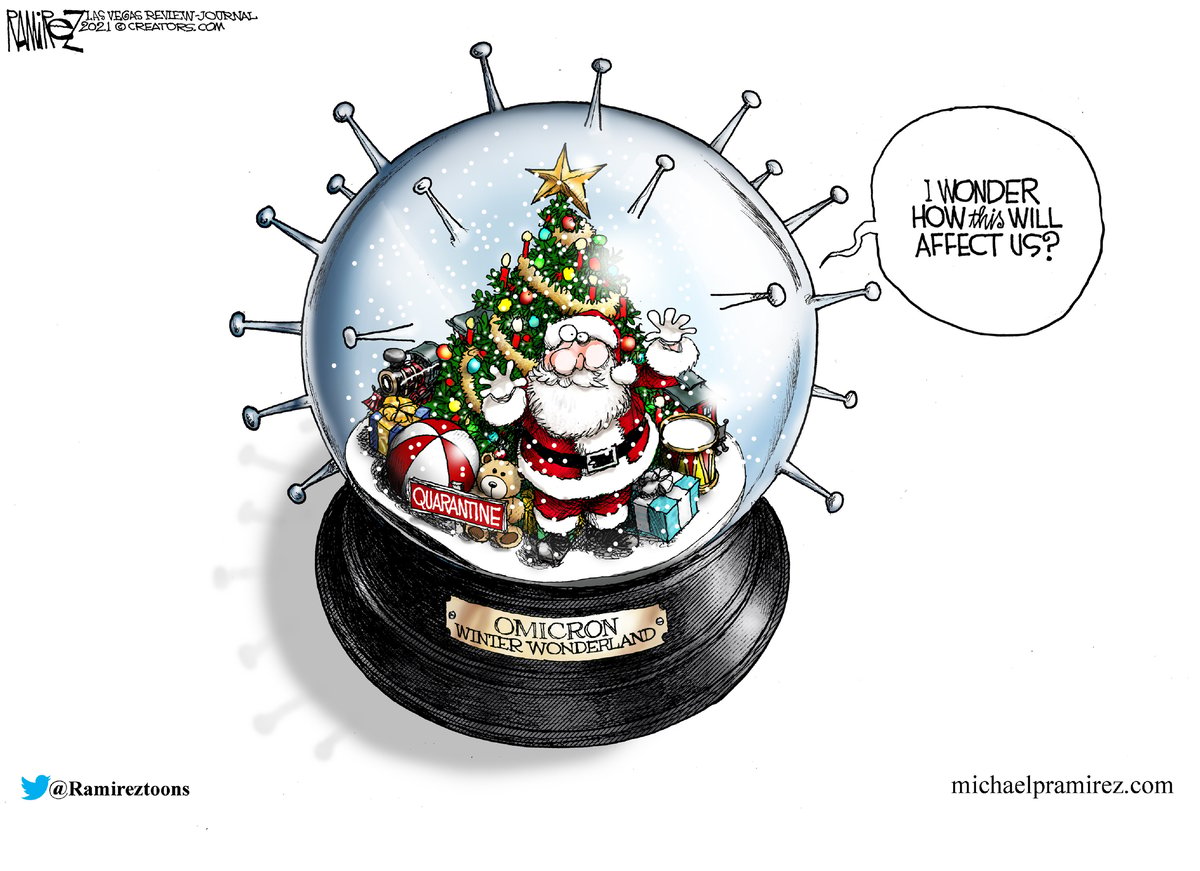 Michael Ramirez — December 5, 2021