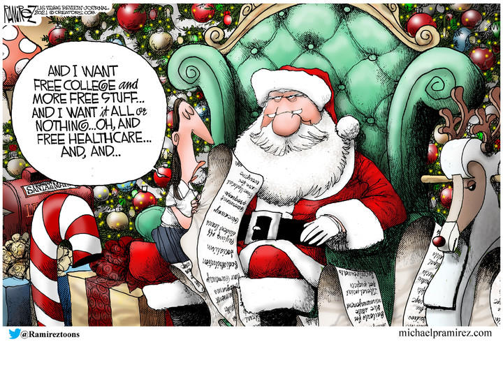 Michael Ramirez — December 23, 2021