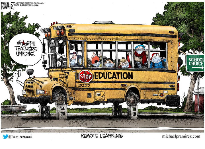 Michael Ramirez — January 5, 2022