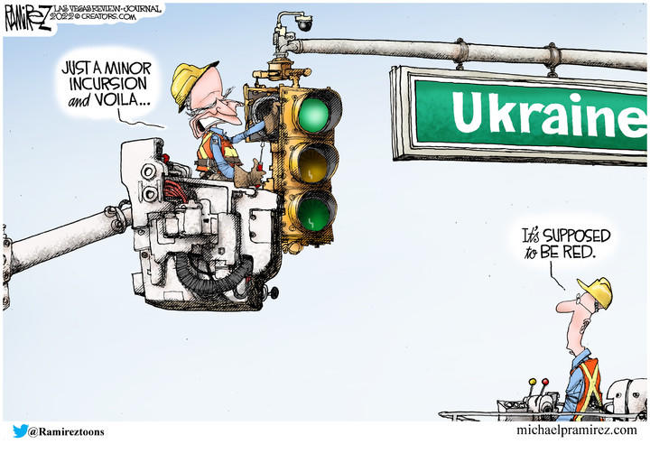 Michael Ramirez — January 21, 2022