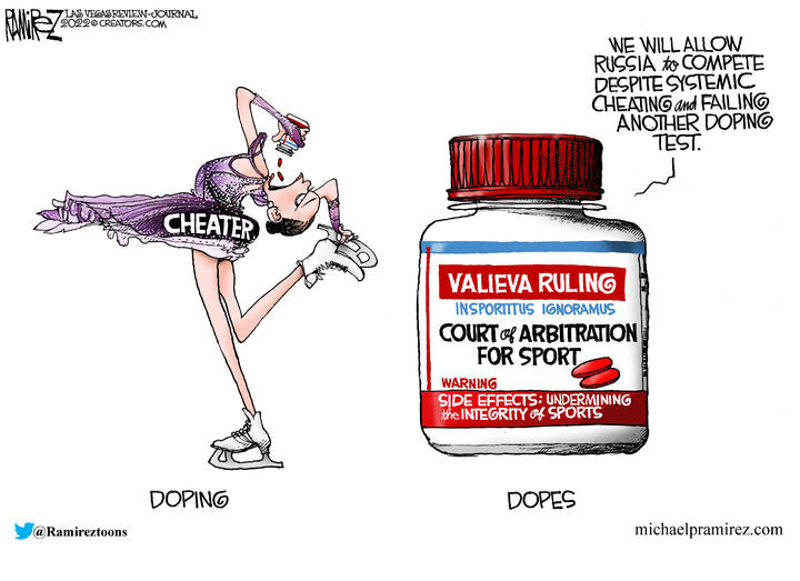 Michael Ramirez — February 16, 2022
