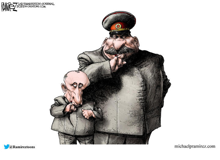 Michael Ramirez — February 27, 2022