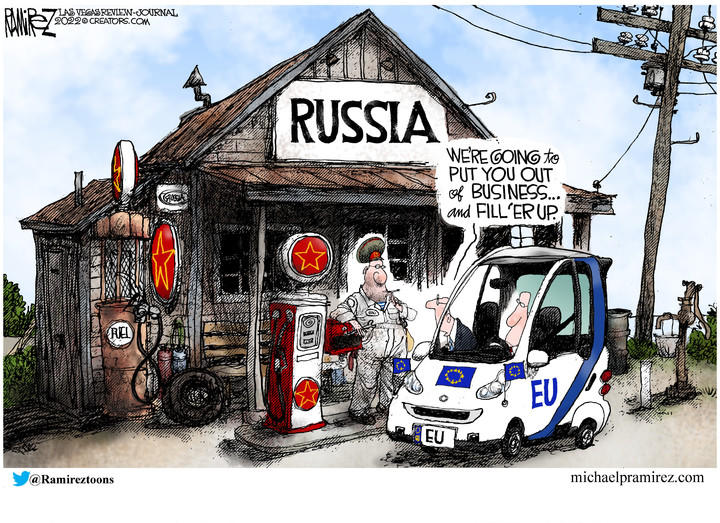 Michael Ramirez — March 9, 2022