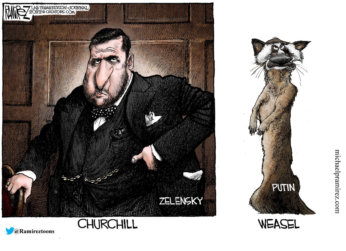 Michael Ramirez — March 19, 2022