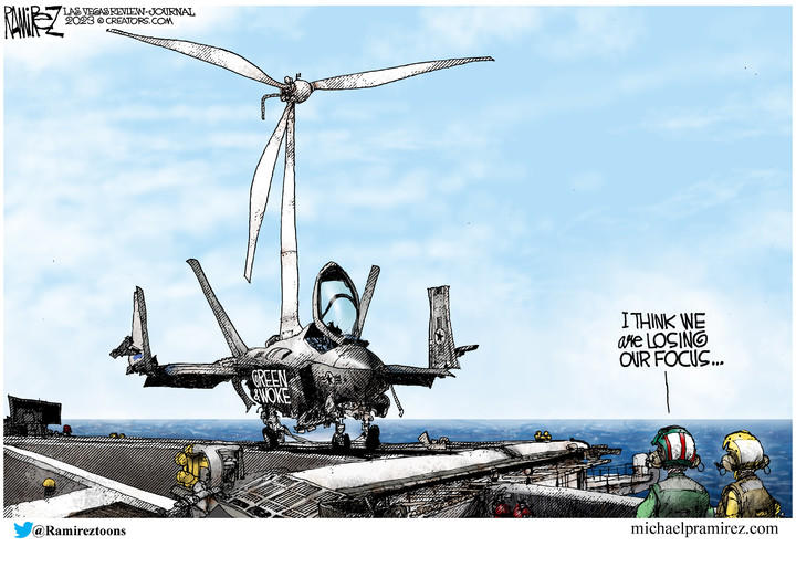 Michael Ramirez — February 1, 2023