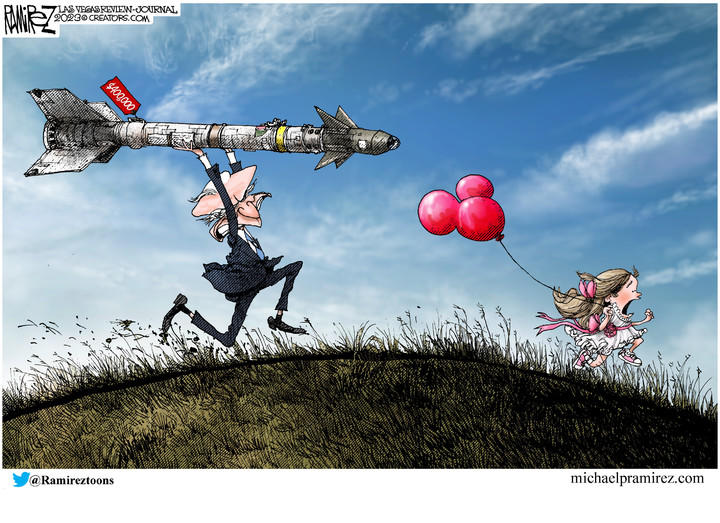 Michael Ramirez — February 21, 2023
