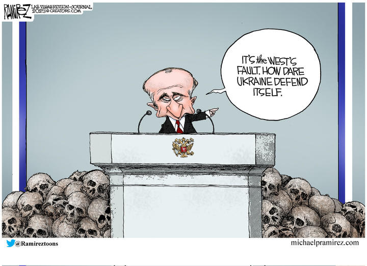 Michael Ramirez — February 22, 2023