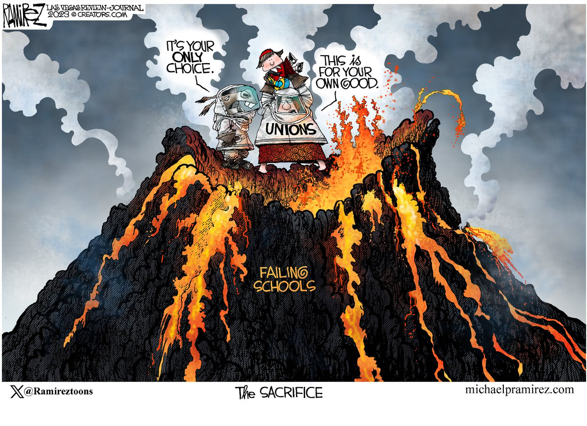 Michael Ramirez — August 14, 2023