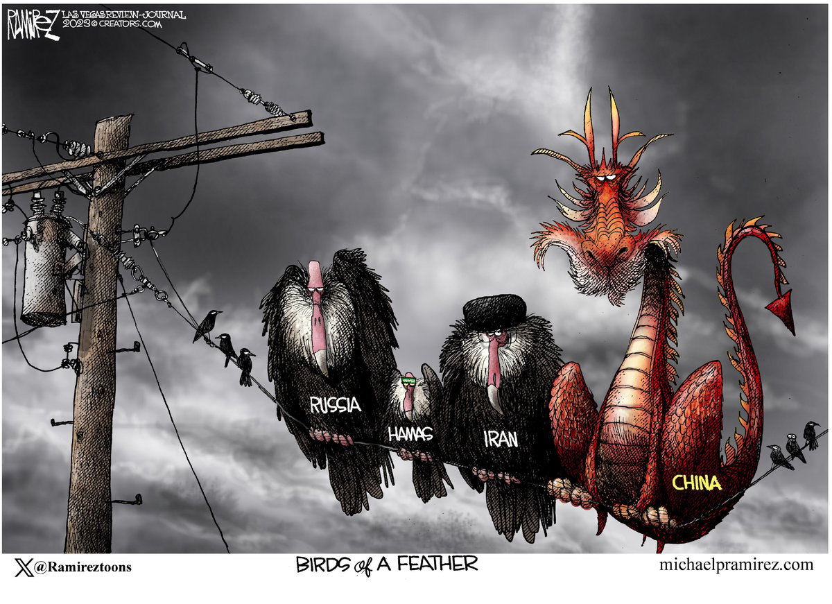 Michael Ramirez — October 17, 2023