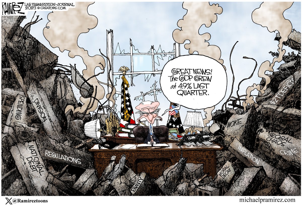 Michael Ramirez — October 30, 2023