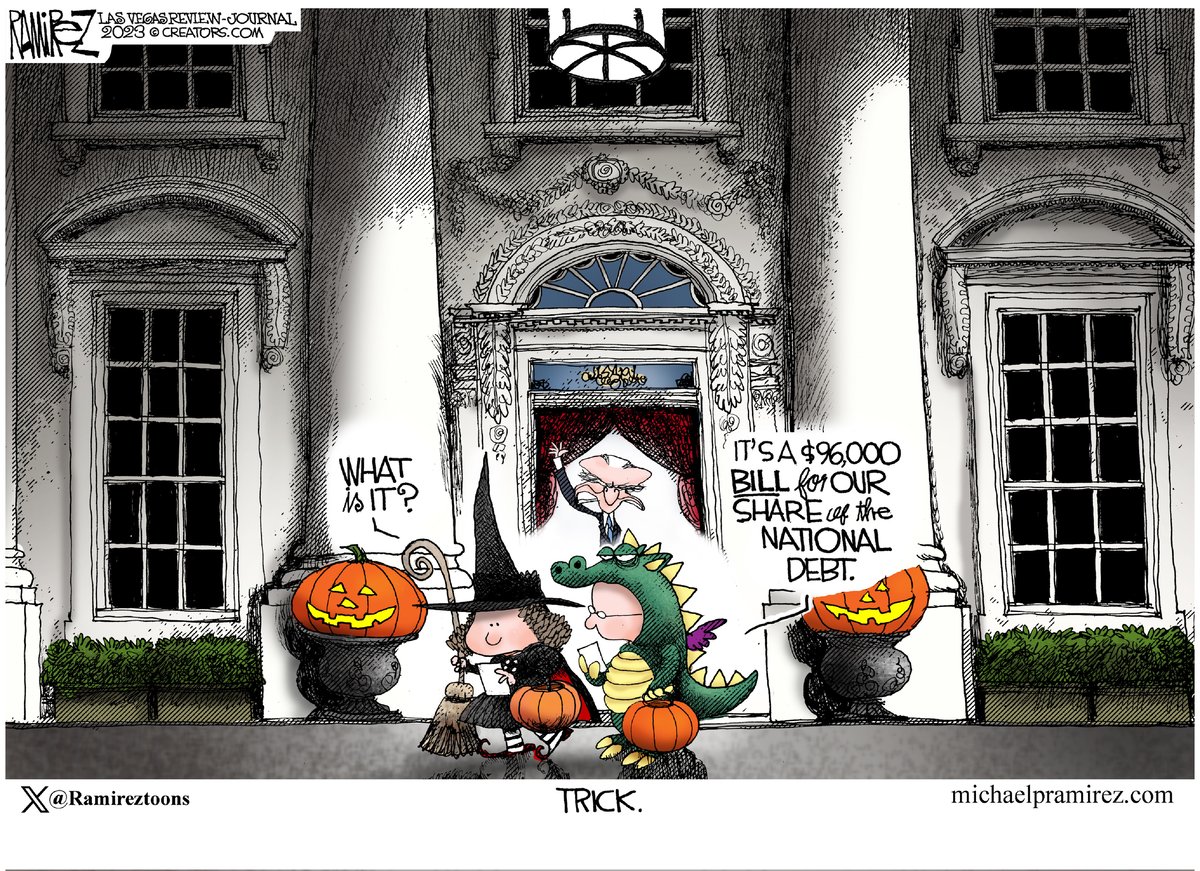 Michael Ramirez — October 31, 2023