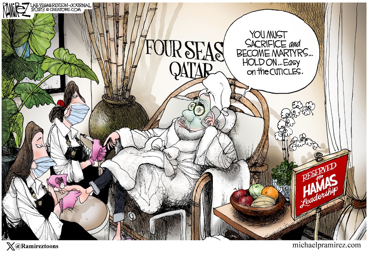 Michael Ramirez — November 15, 2023