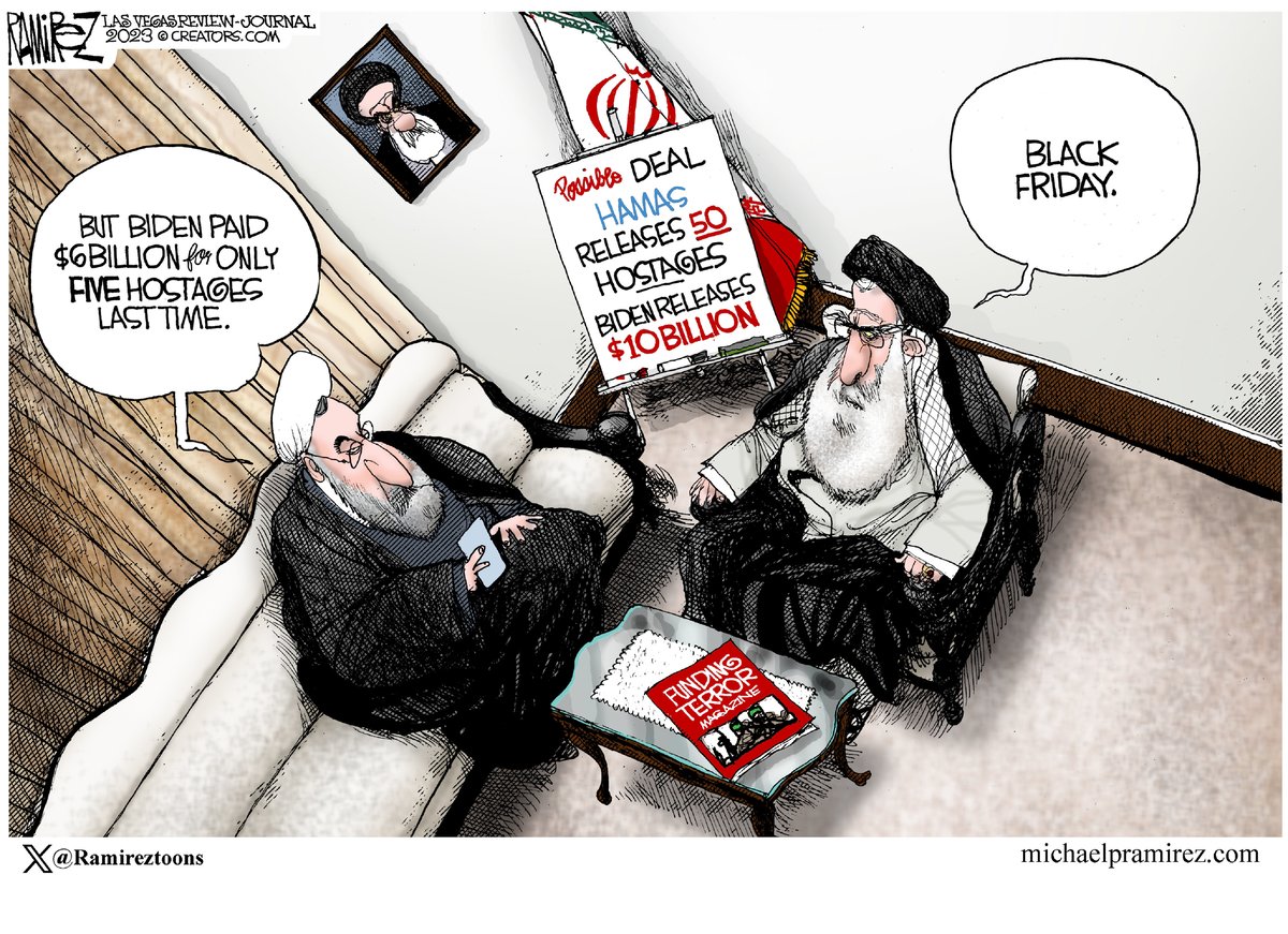 Michael Ramirez — November 17, 2023