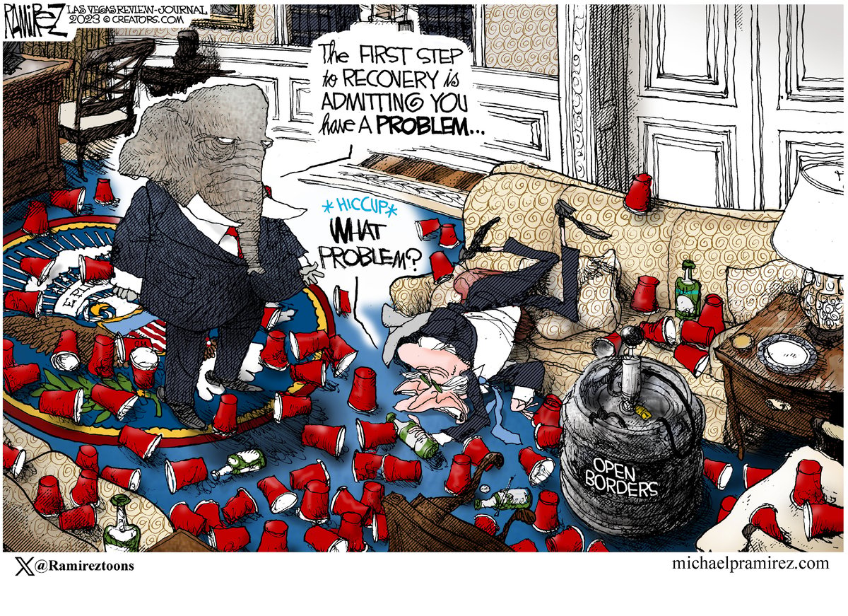 Michael Ramirez — December 6, 2023